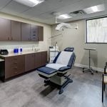 Patient chair in Chicago Surgical Specialists