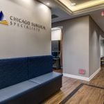 Lobby of Chicago Surgical Specialists