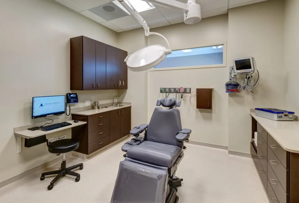 Chicago Surgical Specialists patient chair