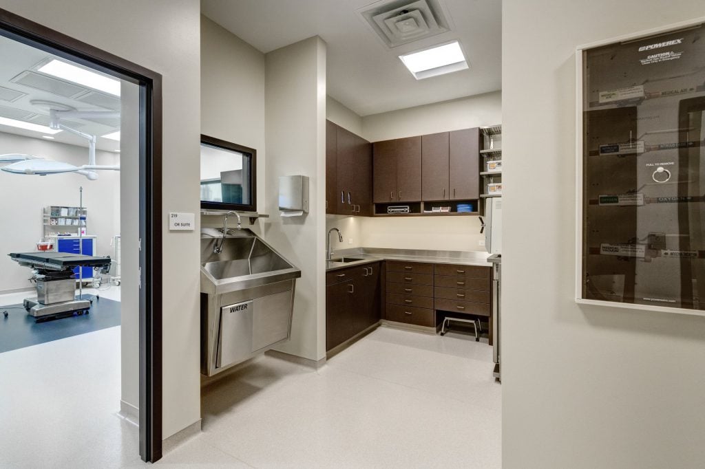 Interior room of Chicago Surgical Specialists Interior